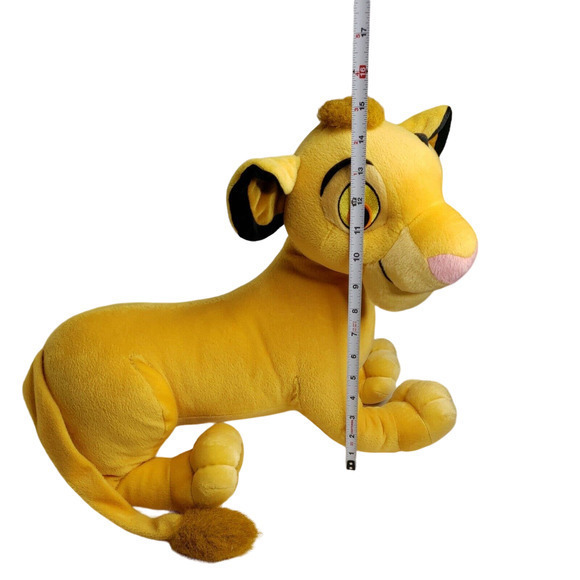 Disneys Simba Jumbo Lion King Plush Stuffed Animal 2002 Hasbro 076930102510 - Picture 9 of 10